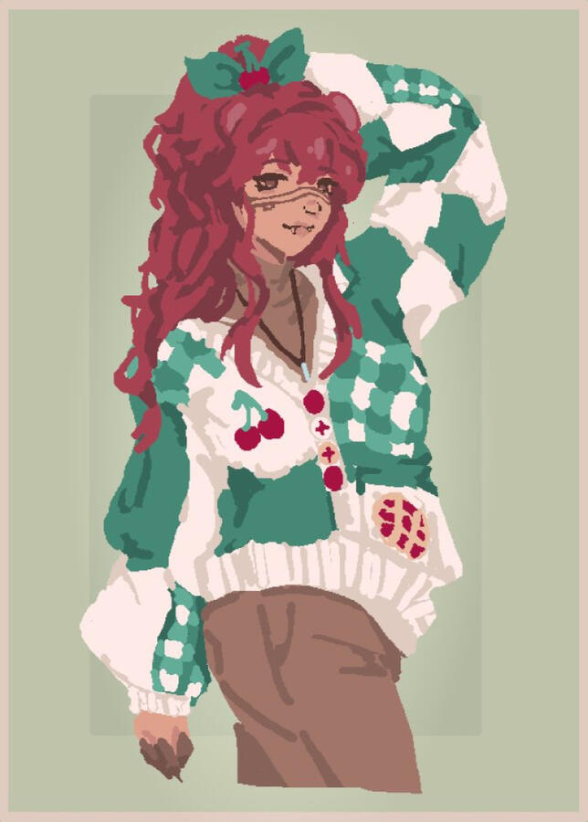 Cherry art by Ash